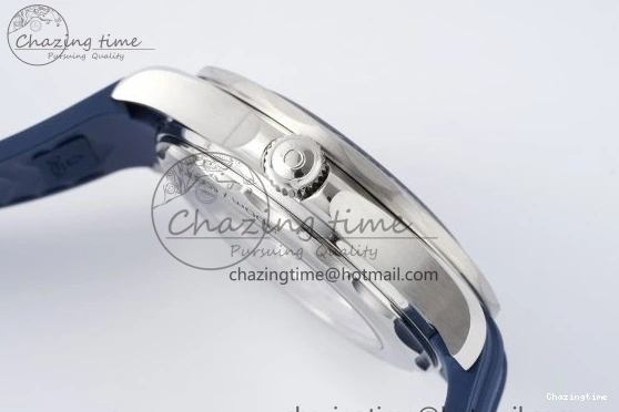 0305 SmartChoice Seamaster Diver 300M ZF 1:1 Best Edition Blue Ceramic Gray Dial on Blue Rubber Strap A 7735